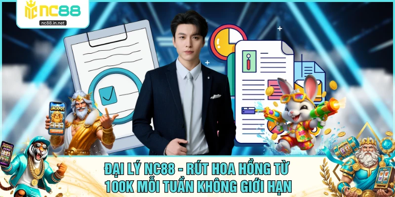 Đại Lý NC88 - Rút Hoa Hồng Từ 100K Mỗi Tuần Không Giới Hạn