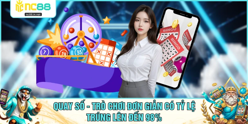 Quay Số - Trò Chơi Đơn Giản Có Tỷ Lệ Trúng Lên Đến 98%