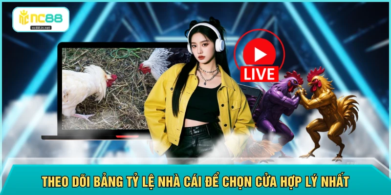Theo dõi bảng tỷ lệ nhà cái để chọn cửa hợp lý nhất